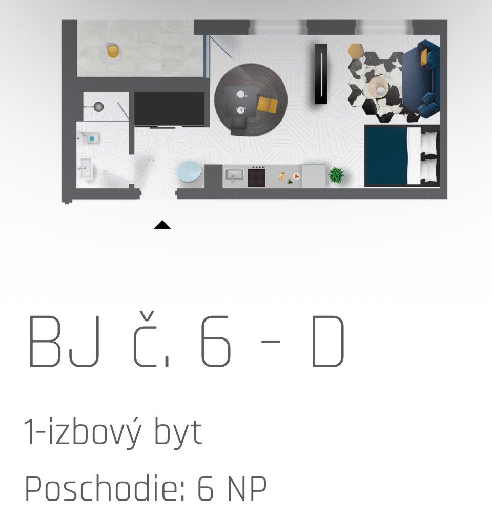 Byt na predaj 1-IZBOVÝ BYT Zlaté Moravce Parkovanie a Kopka v cene